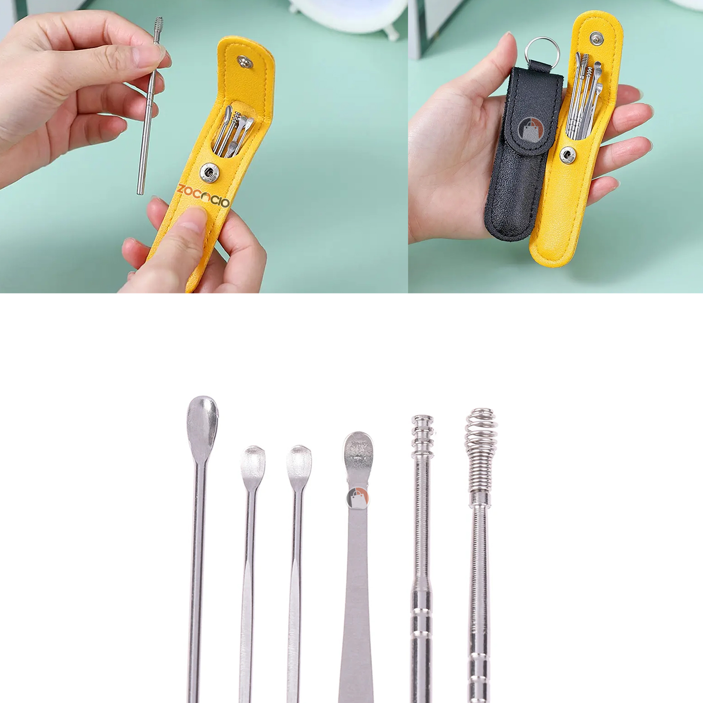 Miniatura 2 de Set Limpiador De Oídos X6 Piezas Higiene